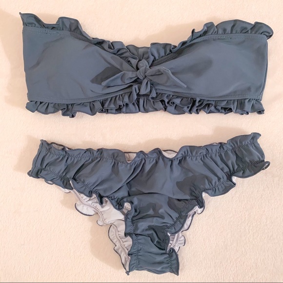 ROMWE Other - NWOT ROMWE Ruffle Trim Bikini